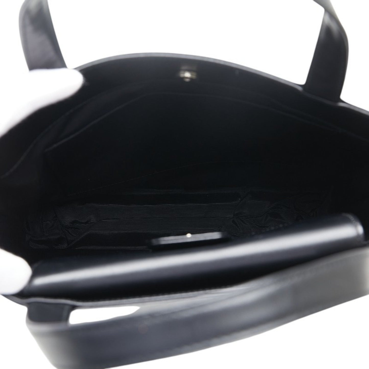 Burberry Horse Logo Handbag In Black Nylon