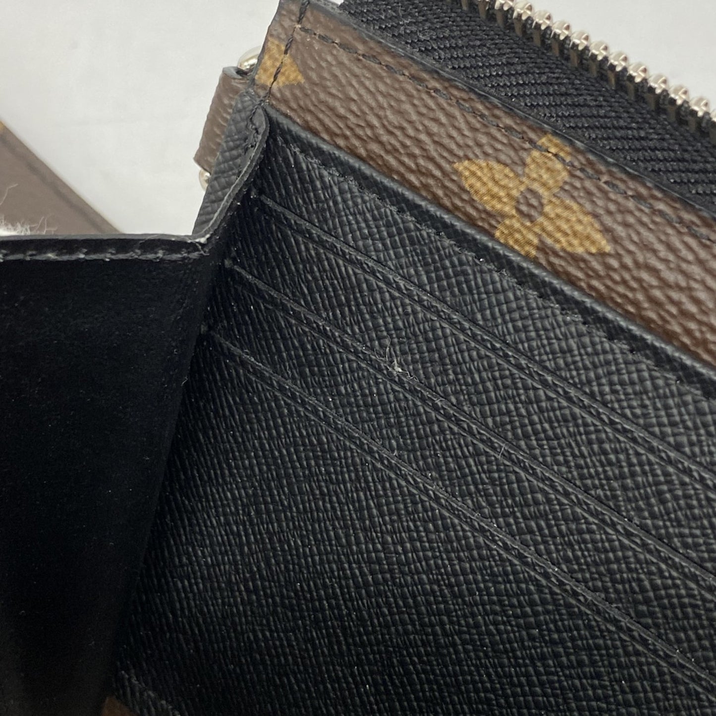 Louis Vuitton Monogram Macassar Zippy Dragonne Long Wallet M69407 Brown/Black