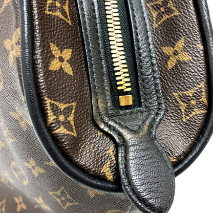 Louis Vuitton M40504 Monogram Block Tote Shoulder Bag
