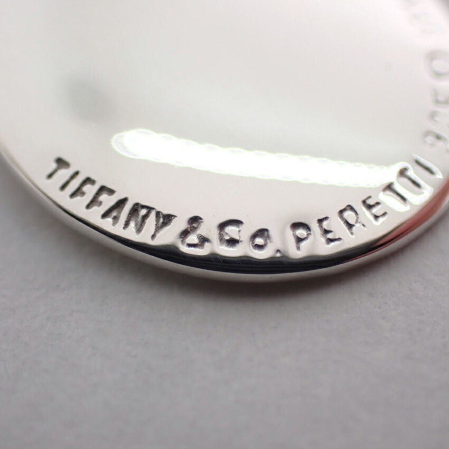 Tiffany 925 Madonna Pendant Necklace