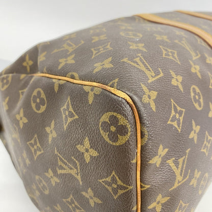 Louis Vuitton Monogram Keepall 45 Boston Bag M41428 Brown