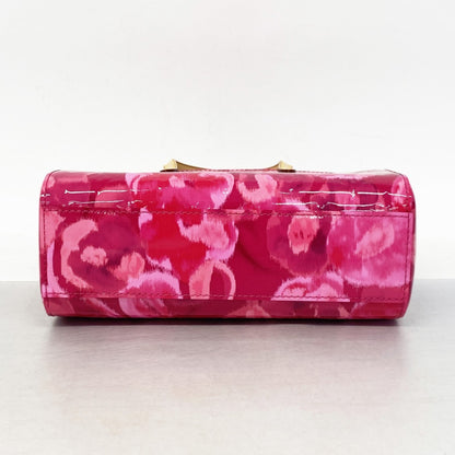 Louis Vuitton Vernis Ikat Flower Catalina Bb Handbag M90039 Rose Andian