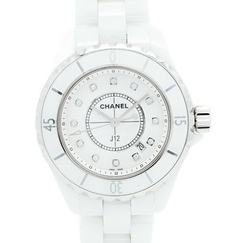 Chanel J12 H1628 White Dial