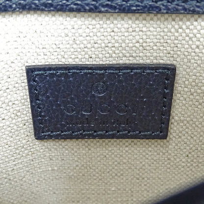 Gucci Men'S Gg Supreme Petit Marmont Small Belt Bag (752597) In Navy Blue. A Small Mini Bag Perfect