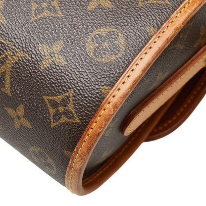 Louis Vuitton Monogram Marne Shoulder Bag M51369 Brown Leather