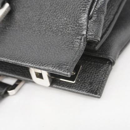 Gucci Horsebit Zumi Handbag 564714 Leather Black