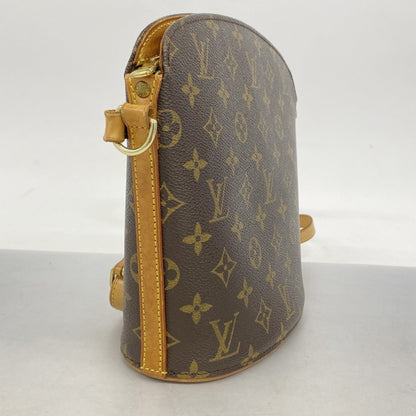 Louis Vuitton Monogram Drouot Shoulder Bag M51290 Brown