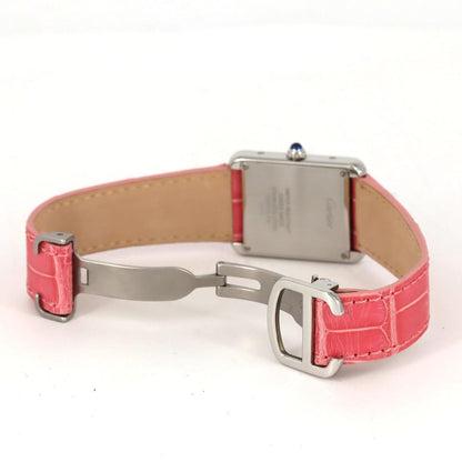 Cartier Tank Solo Sm W5200000 Stainless Steel Quartz Watch