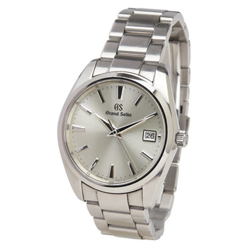 Seiko Grand Heritage Collection Watch 9F85-0Ac0 Quartz Silver Dial Stainless Steel