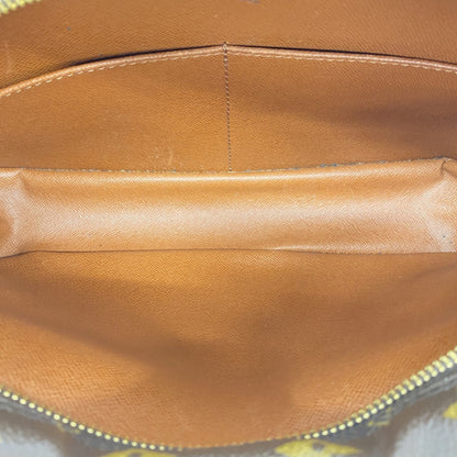 Louis Vuitton Monogram Compigne 28 Clutch Bag M51845 Brown