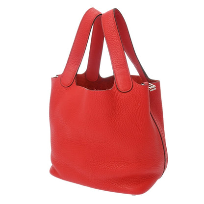 Hermes Picotin Lock Pm Rouge Coupe D Stamp (Circa 2019)