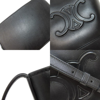 Celine Small Bucket Cuir Shoulder Bag In Calf Leather