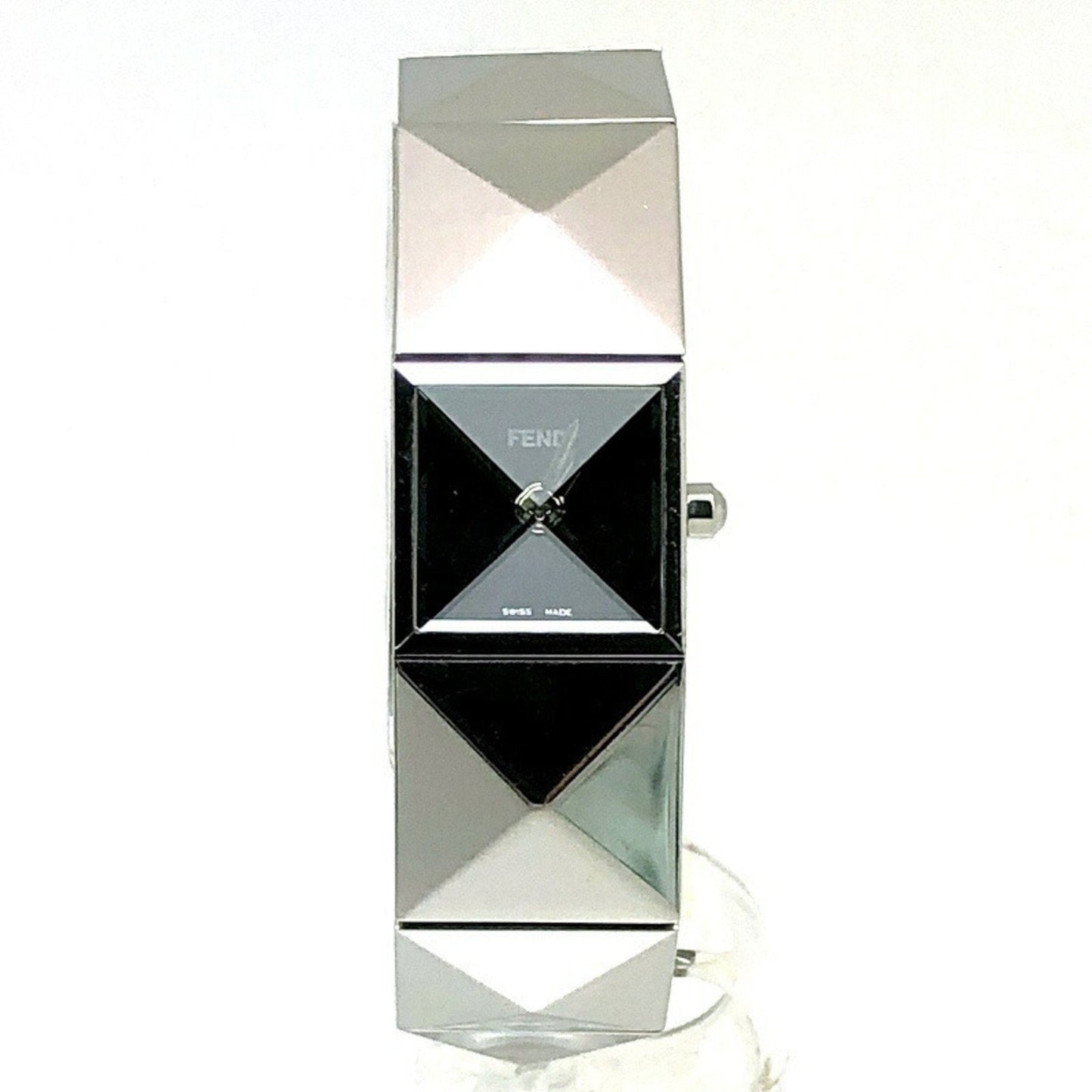 Fendi Quartz 4250L Pyramid Bangle Watch For Women