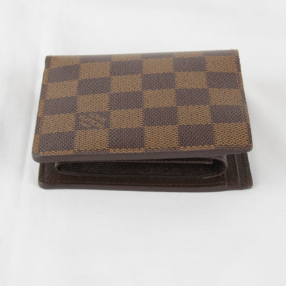 Canvas Louis Vuitton Wallet (Bi-Fold) Damier