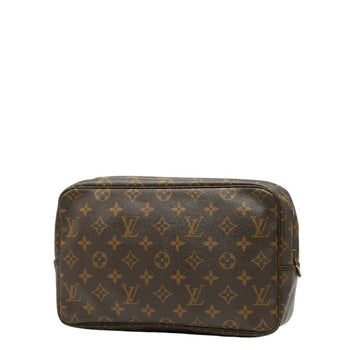 Louis Vuitton Monogram True Toilet 28 Second Bag/Clutch Bag M47522 Brown