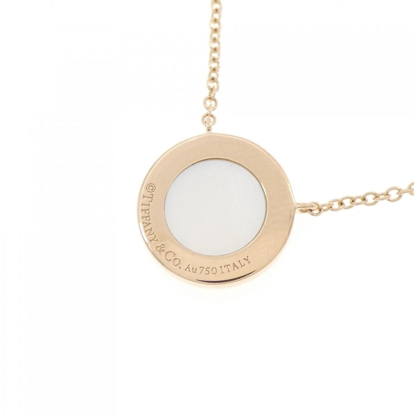 Tiffany T Circle Necklace