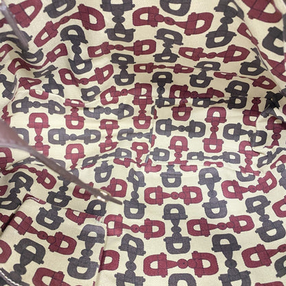 Gucci Tote Bag Guccissima 130736 Leather Dark Brown Champagne