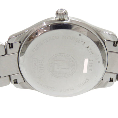 Fendi 210G Stainless Steel Black Dial Silver Quartz Watch 1818 Fendi