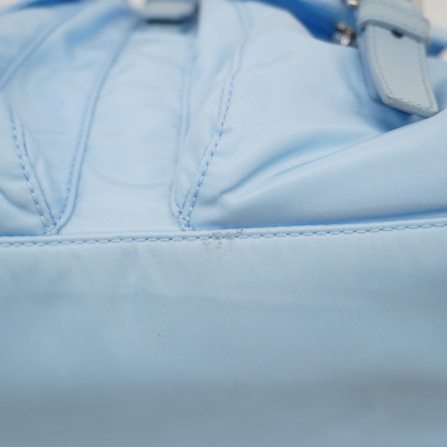 Prada Tessuto Backpack In Sky Blue Nylon