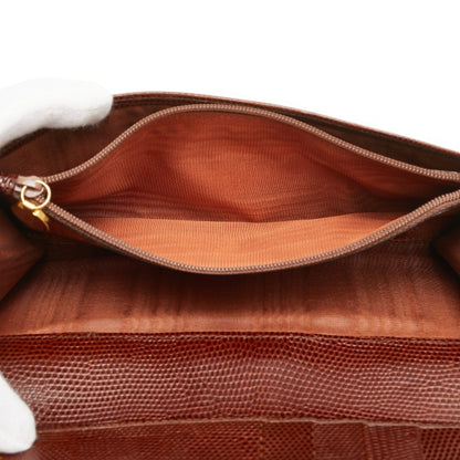 Salvatore Ferragamo Vara Long Wallet In Brown Leather