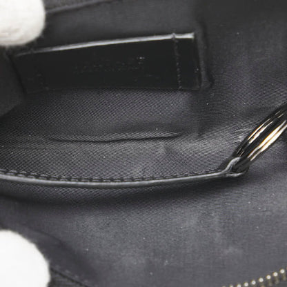 Versace Medusa Wallet/Coin Case Black Leather