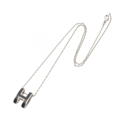 Hermes Herms Pop H Necklace In Stainless Steel For Women