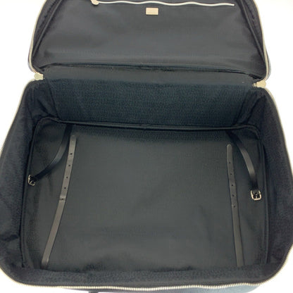 Gianni Versace Medusa Black Leather Boston Bag