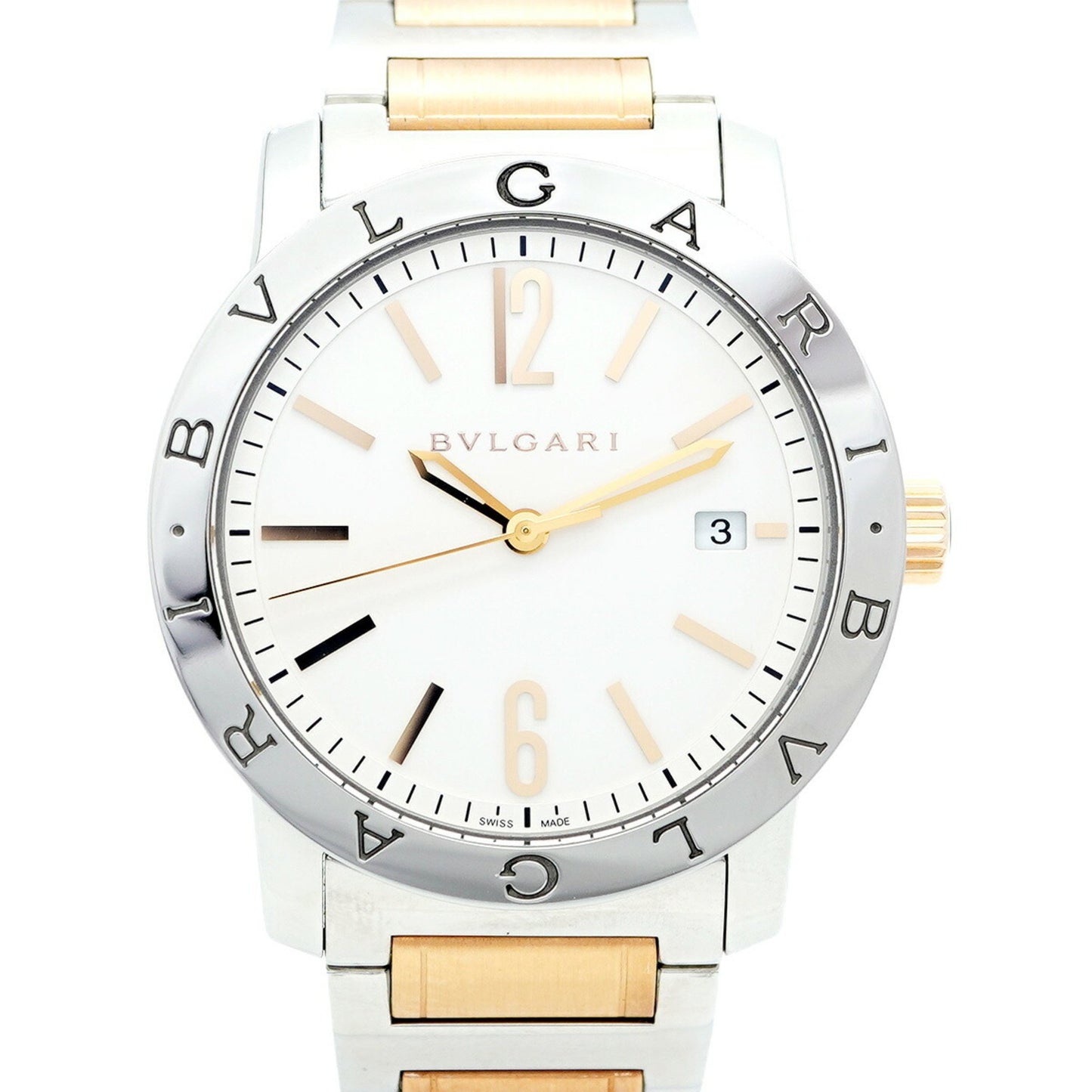 Bvlgari Bb39S Silver Dial