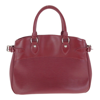 Louis Vuitton Epi Passy Pm Red Leather Tote Bag With Silver Hardware