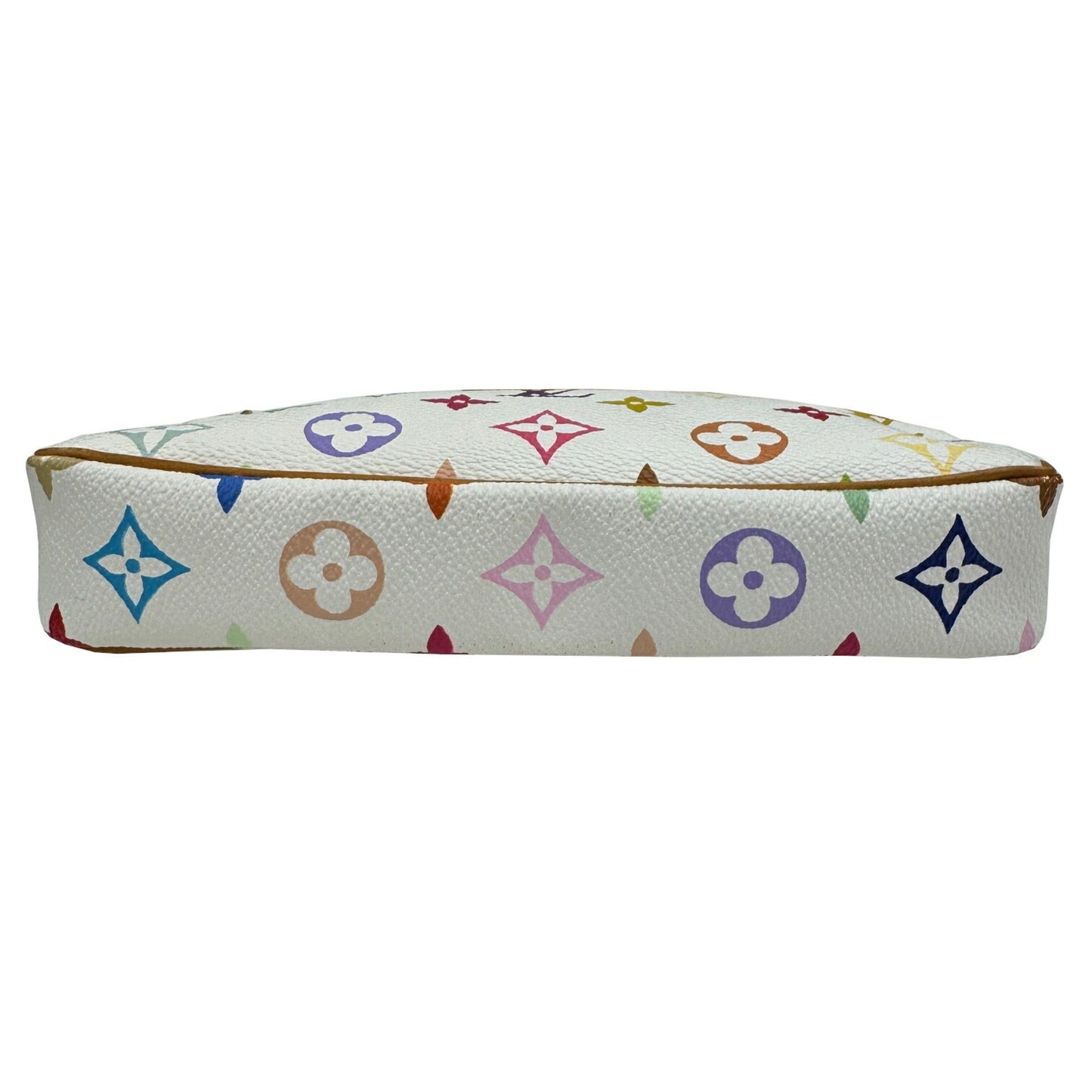 Louis Vuitton Pochette Accessoires Monogram Multicolore Blanc White M92649 Handbag