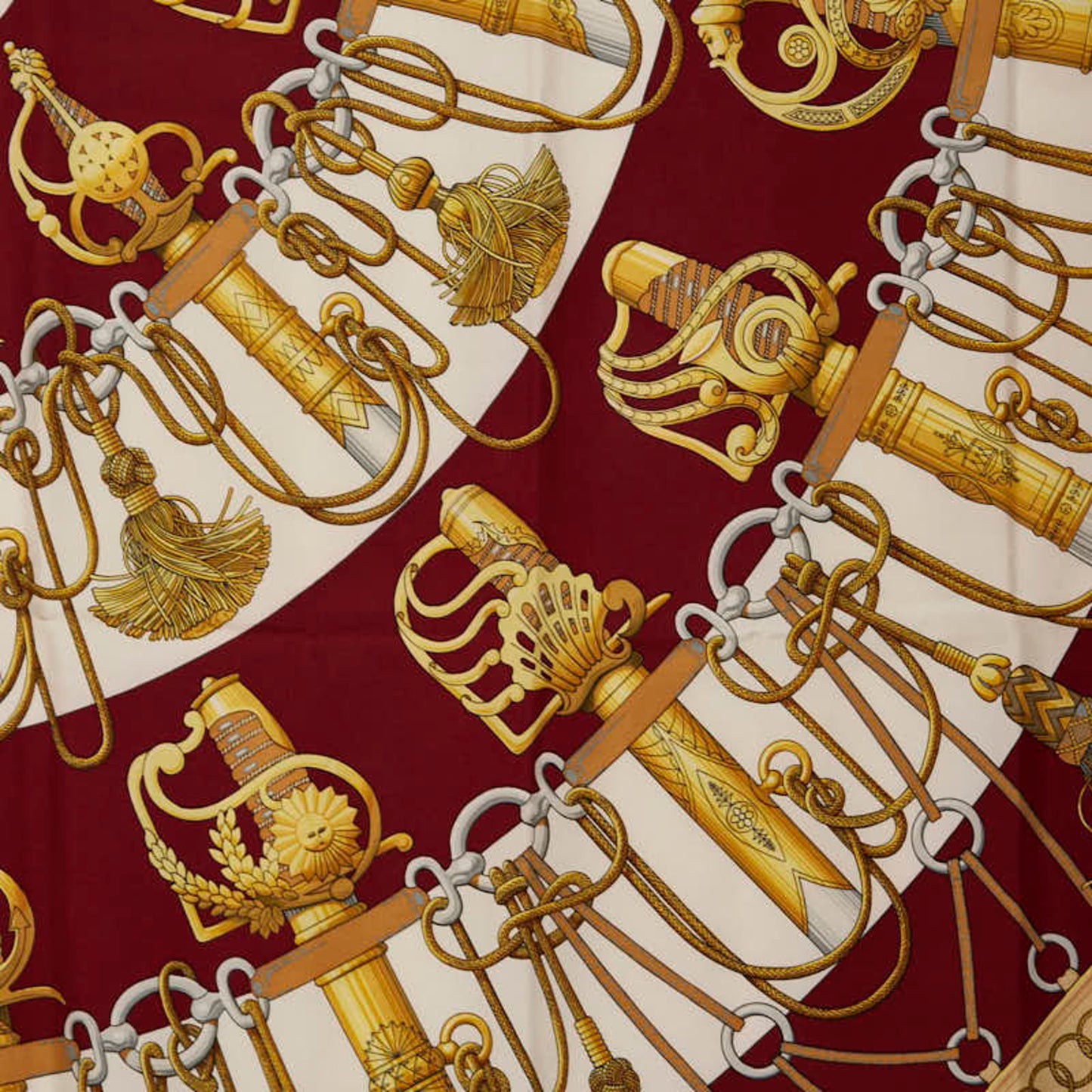 Hermes Herms Carr 90 Cliquetis Scarf