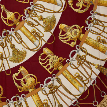 Hermes Herms Carr 90 Cliquetis Scarf