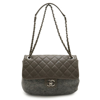Felt Chanel Shoulder Bag