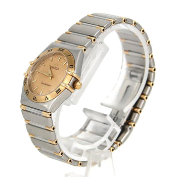 Omega Constellation Two-Tone 1372.10 Ssxyg Quartz Watch