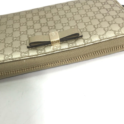 Gucci 388680 Guccissima Gg Long Wallet Long Wallet Gold