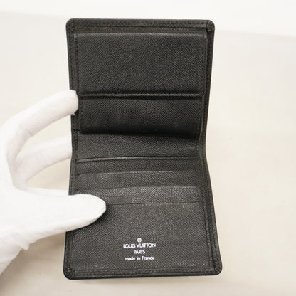 Louis Vuitton Taiga Wallet Porte Bier 3 Carte Credit M30452 Ardoise