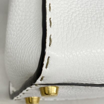 Fendi Selleria Peekaboo Leather Handbag