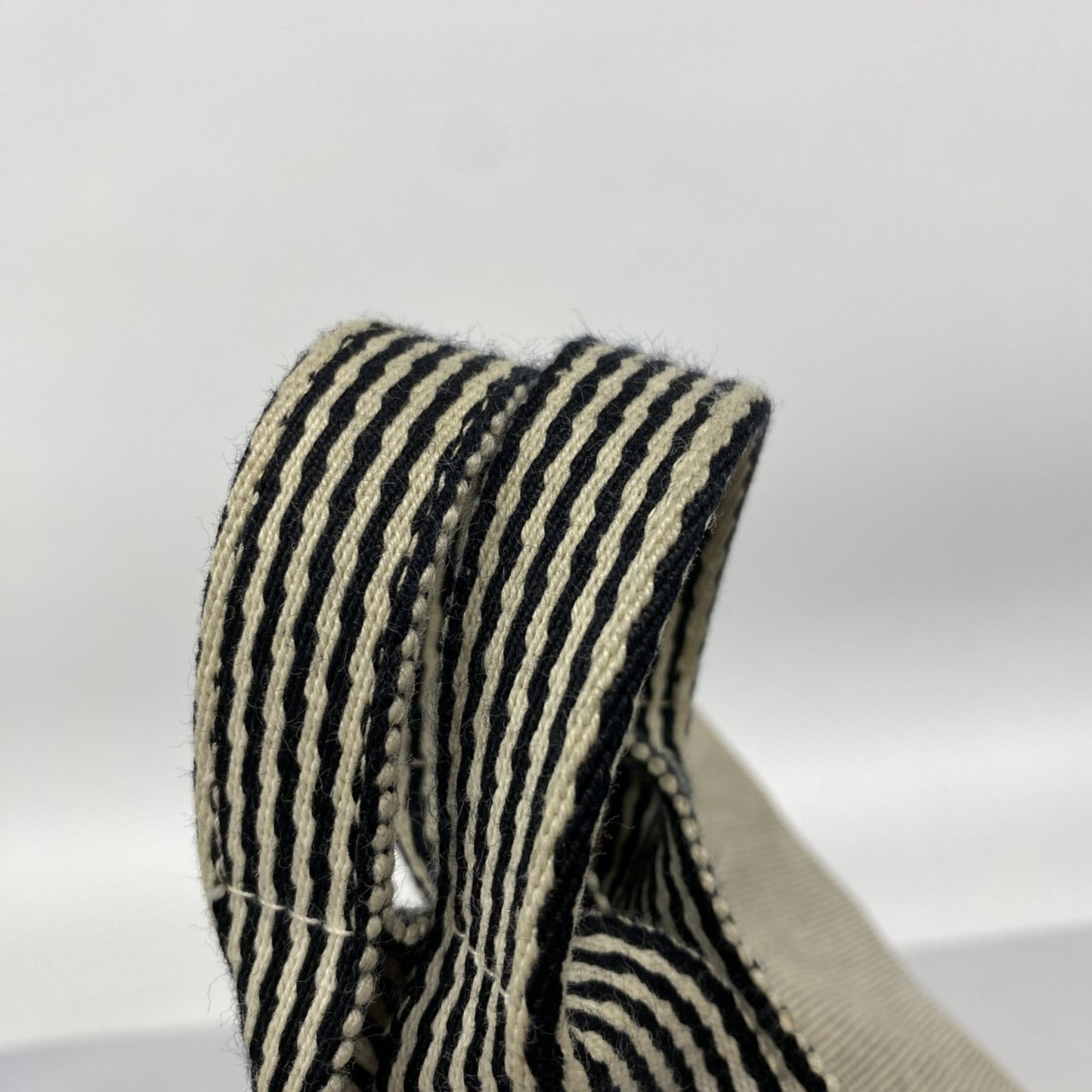 Hermes Herms New Foule To Cabas Canvas Tote Bag