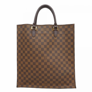 Louis Vuitton Damier Sac Plat Tote Bag N51140 Ebene
