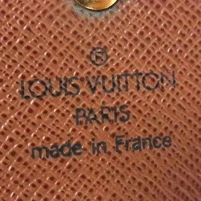 Louis Vuitton Monogram Multicle 6 Key Case M62630 Brown Leather 6-Ring