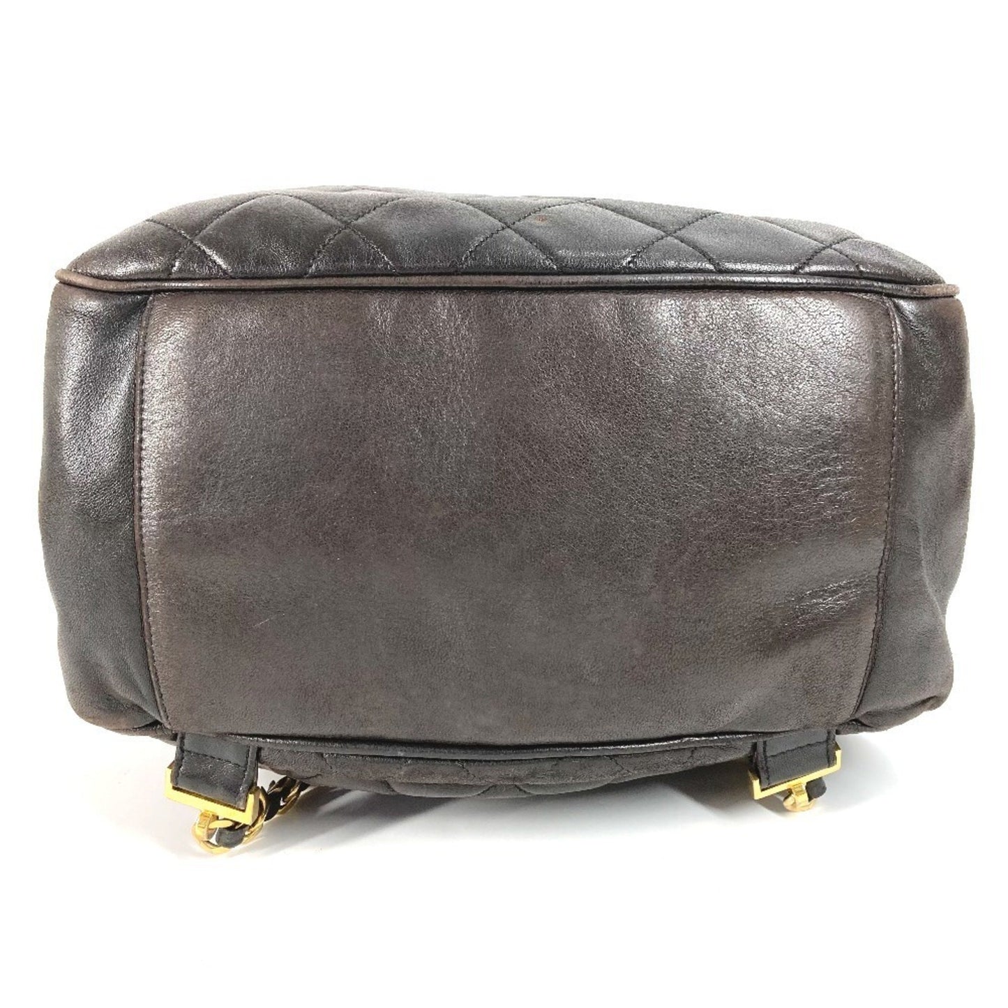 Chanel Matelasse Quilted Vintage Cc Coco Mark Logo Backpack With Ball Drawstring And Chain