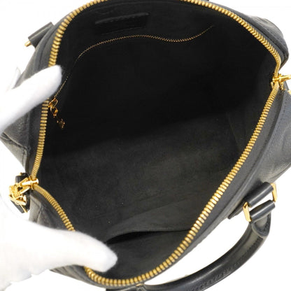 Louis Vuitton Monogram Empreinte Speedy Bandouliere 25 Handbag M58951 Noir