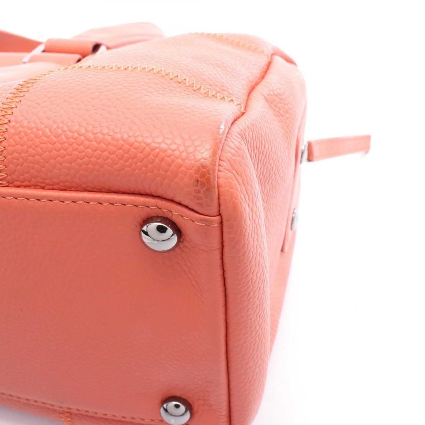 Chanel Chocobar Boston Bag In Grained Calf Leather