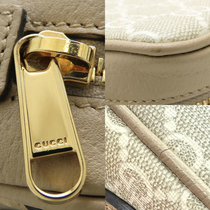 Gucci Ophidia 517350 Shoulder Bag In Gg Supreme Canvas And Leather