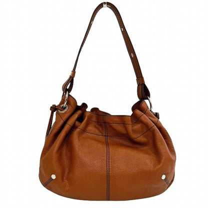 Tod'S Brown Leather Shoulder Bag