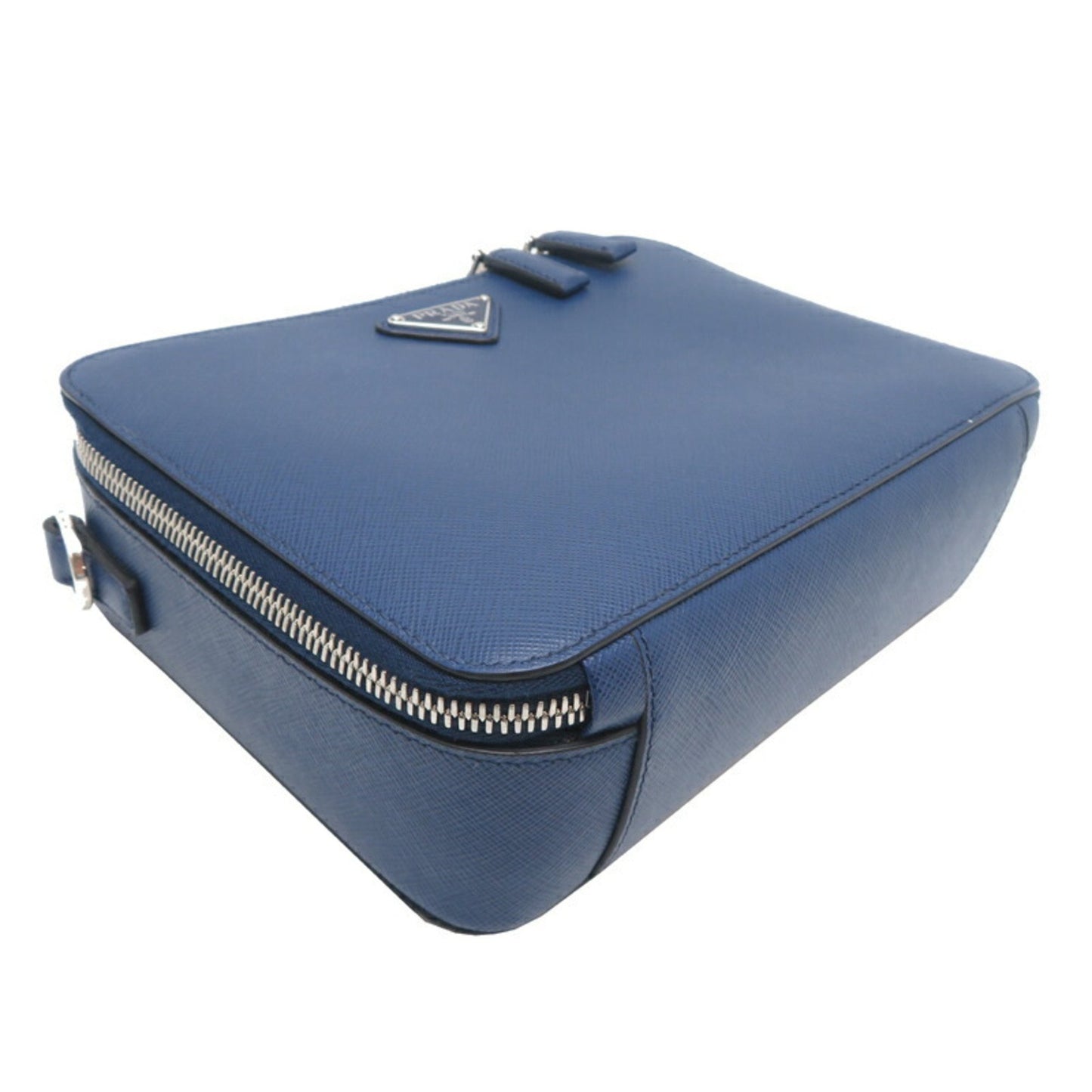 Prada Brick Saffiano Men'S Shoulder Bag 2Vh069 In Leather