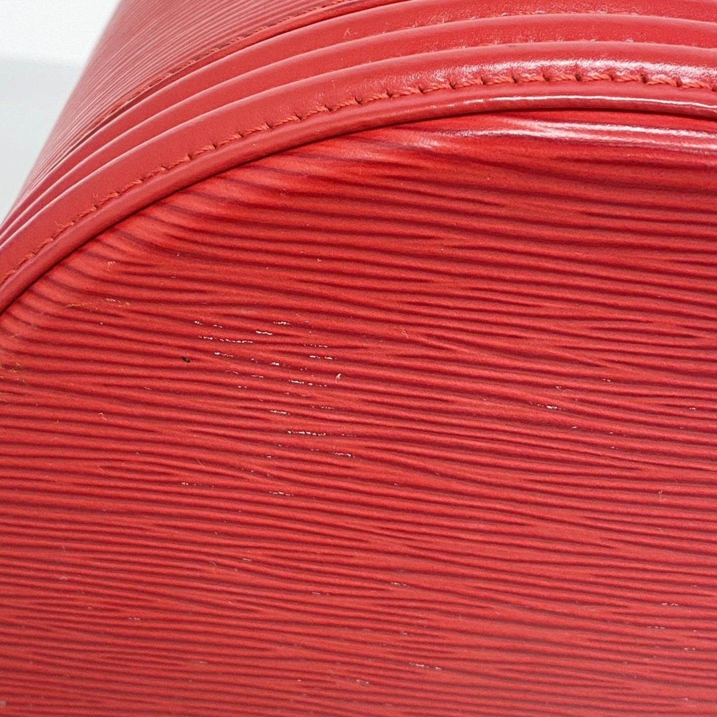 Louis Vuitton Epi Cannes Handbag M48037 Castilian Red