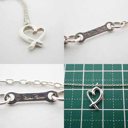 Tiffany 925 Loving Heart Pendant Necklace