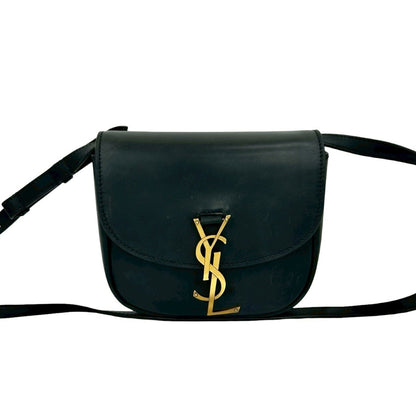 Yves Saint Laurent Saint Laurent Paris Kaia Small Ysl Logo Calf Leather Mini Shoulder Bag
