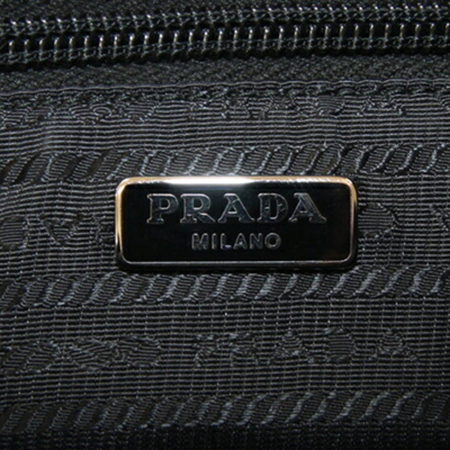 Prada Pouch 1Ne021 Black Nylon